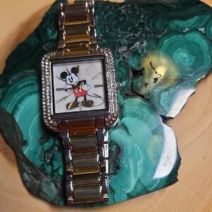 Mickey Mouse Gold and Silver Tone Watch
